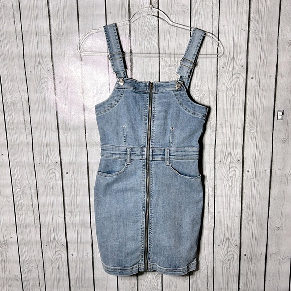 American eagle denim jumper size 0 - Picture 2 of 10